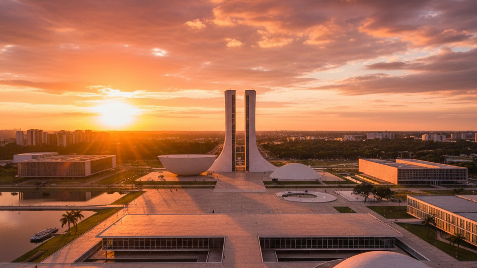 Cartão postal de Brasília