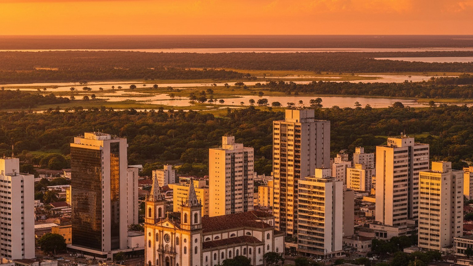 Cartão postal de Cuiabá