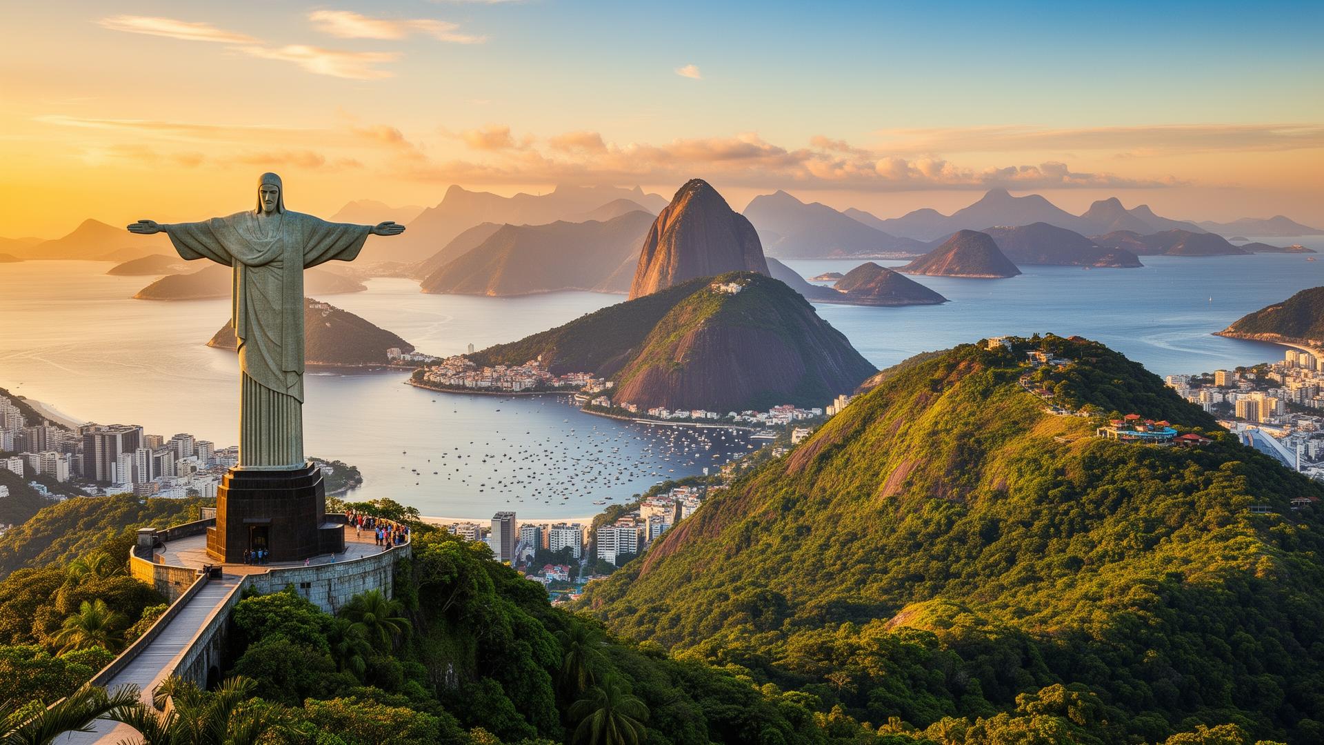 Cartão postal de Rio de Janeiro